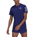 adidas Lauf-Tshirt Own The Run (feuchtigkeitsabsorbierend, reflektierend) indigoblau Herren